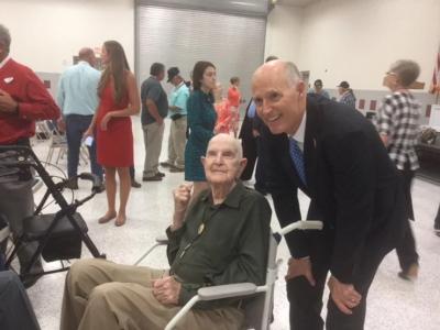 Governor Scott with Mr. Hodges